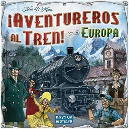 ¡Aventureros al Tren! Europa juego de mesa