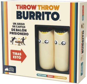 Exploding Kittens Throw Throw Burrito juego de mesa