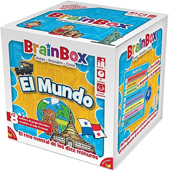 BrainBox El Mundo juego de mesa