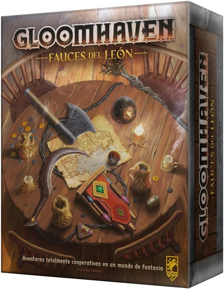 Gloomhaven Fauces del León juego de mesa