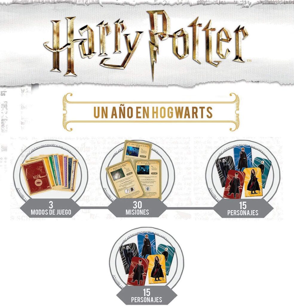 Harry Potter: Un Año en Hogwarts juego de mesa