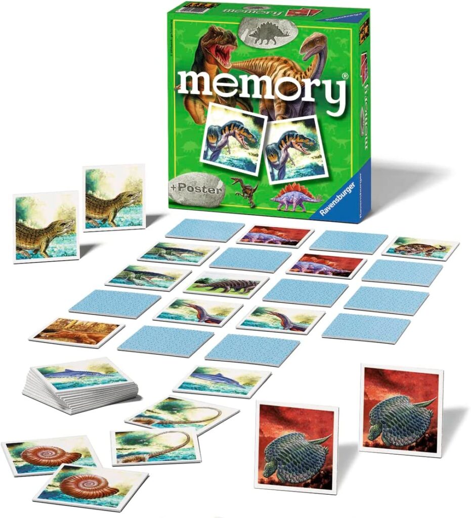 Memory® Dinosaurios juego de mesa