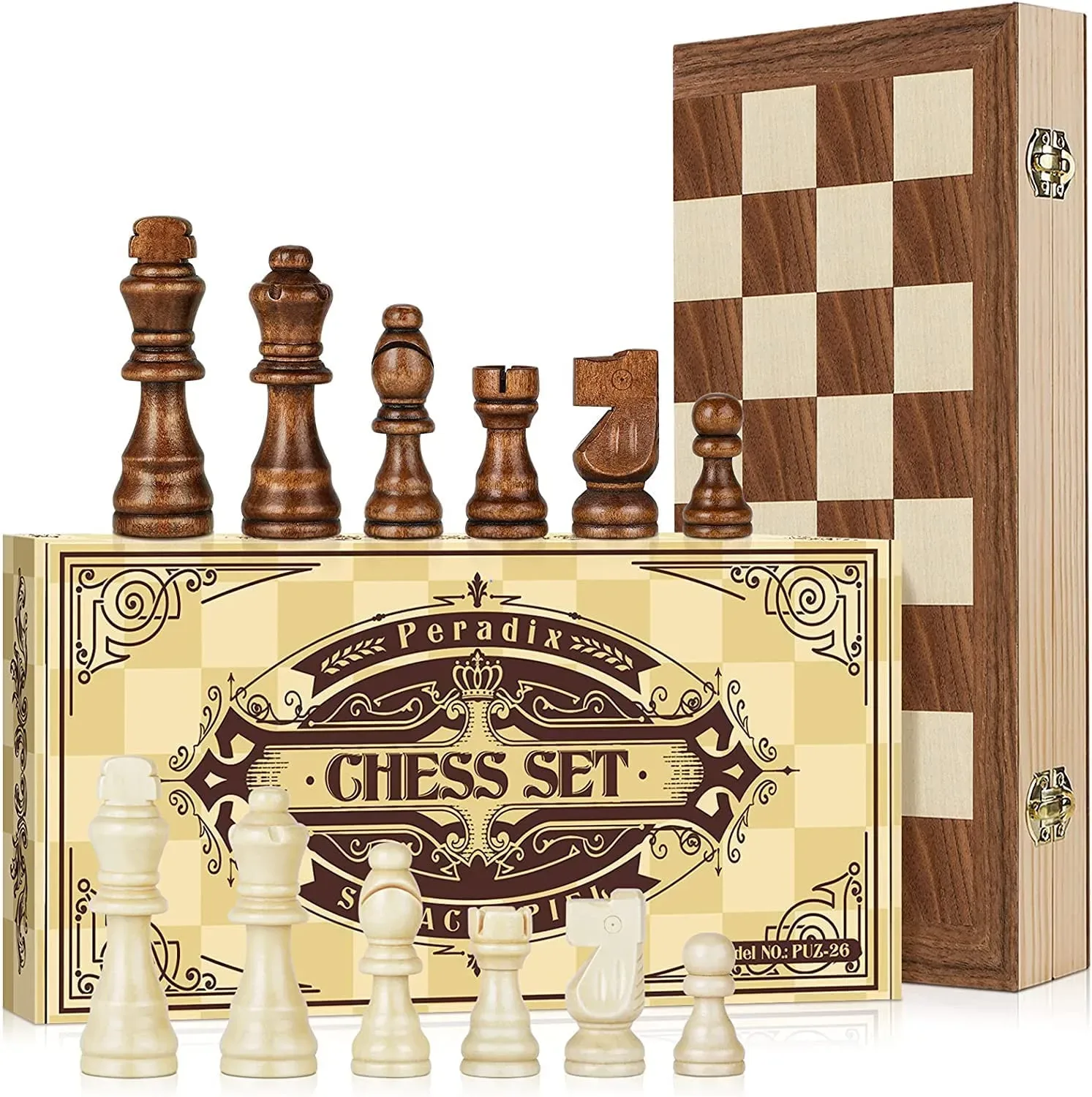 Ver categoría de ajedrez de madera plegable peradix