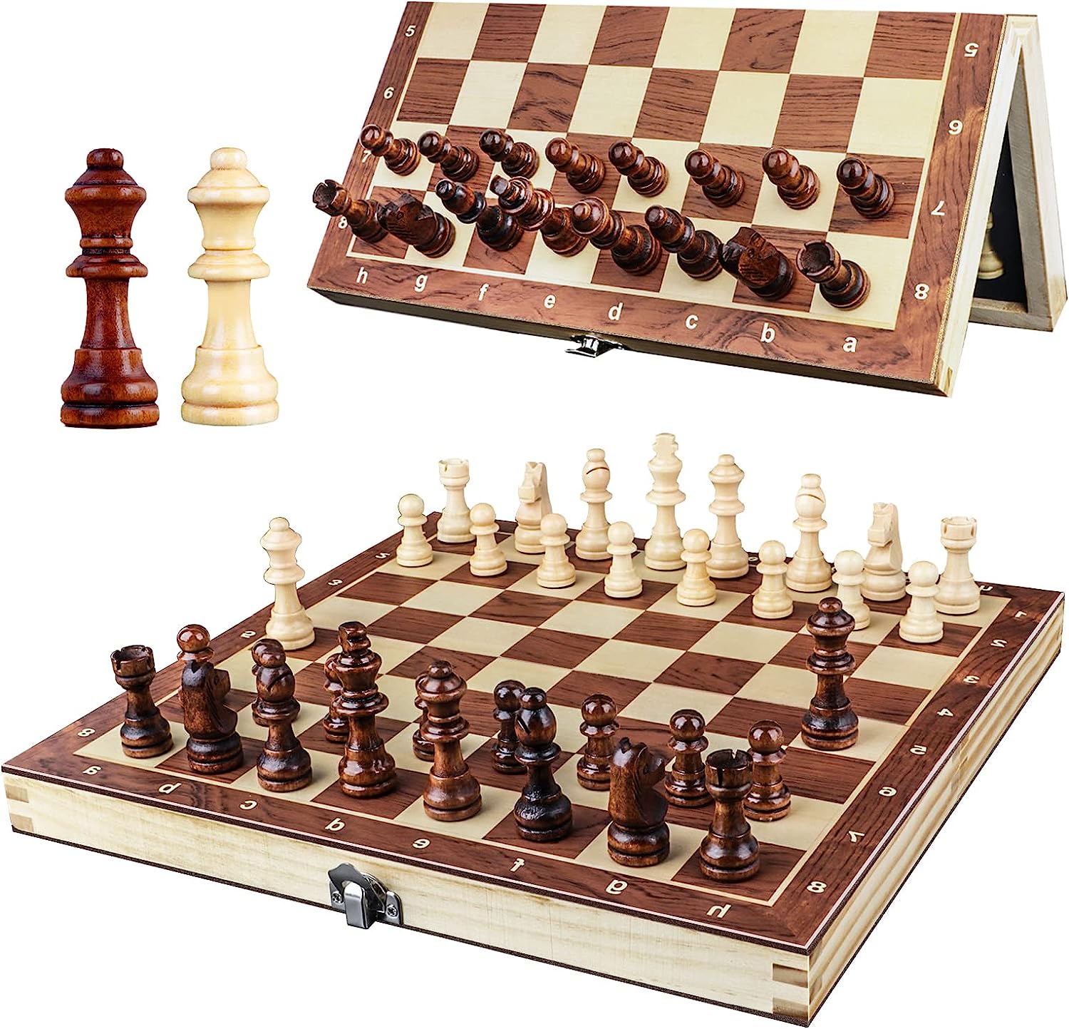 Ver categoría de ajedrez de madera de viaje oocome