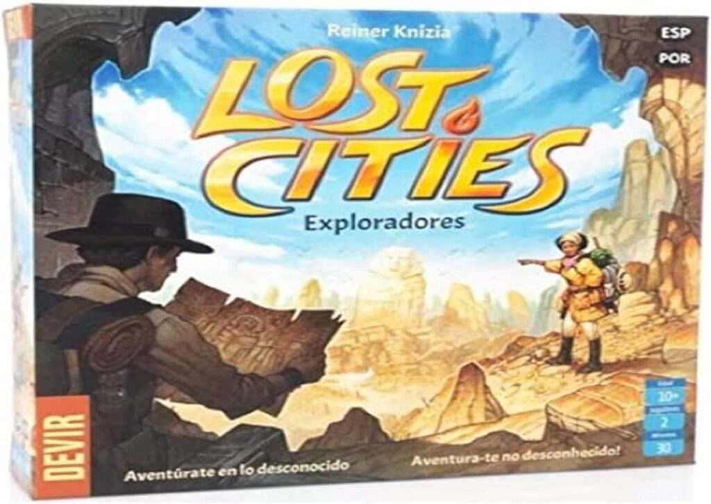 Lost Cities: Exploradores juego de mesa