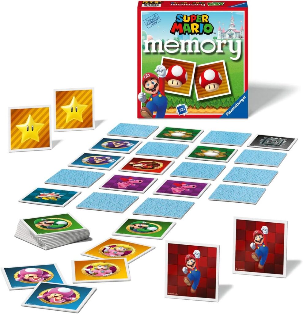 Memory Super Mario juego de mesa