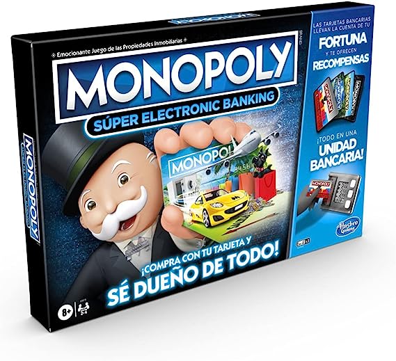 Monopoly electrónico juego de mesa