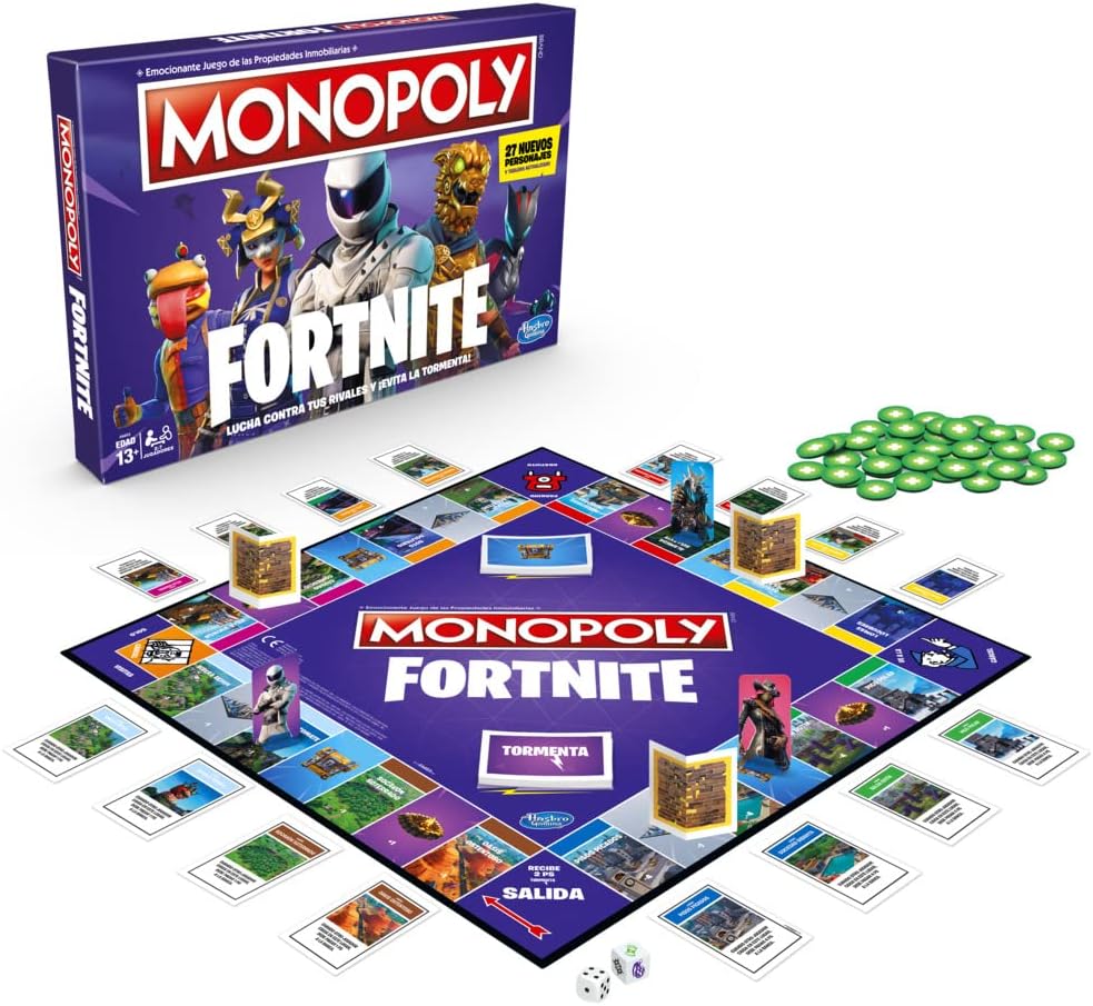 Monopoly Fortnite juego de mesa