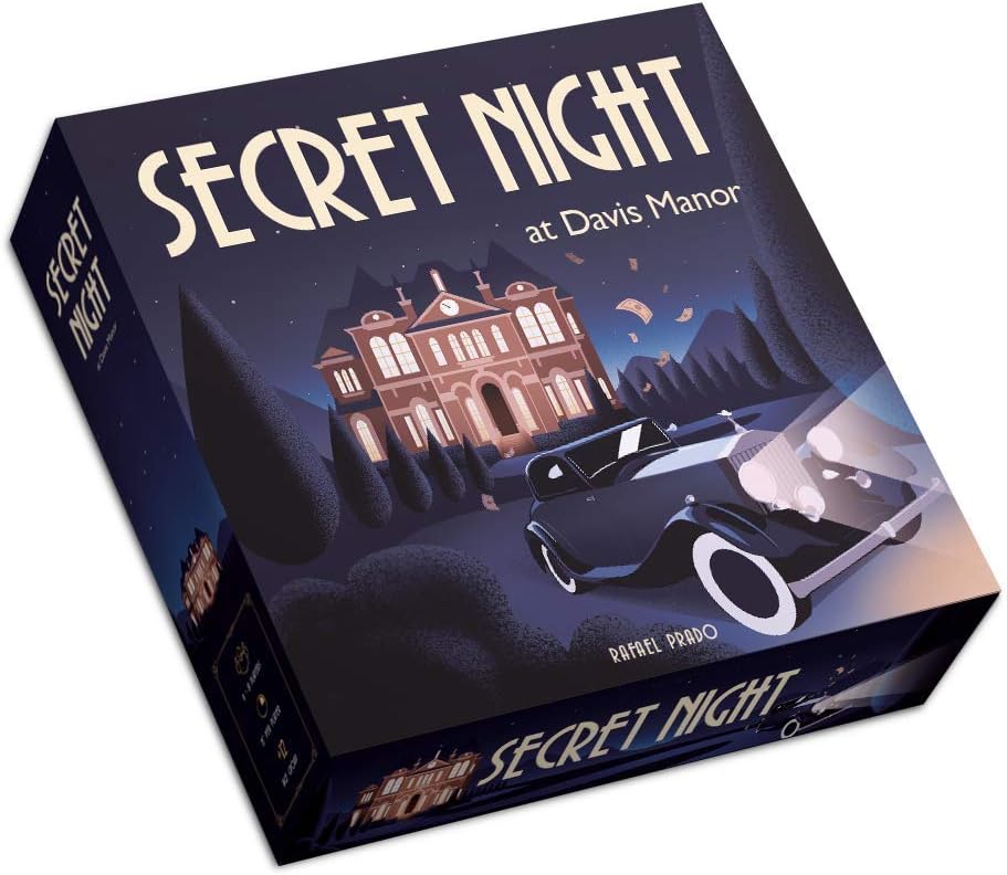 Secret Night at Davis Manor juego de mesa
