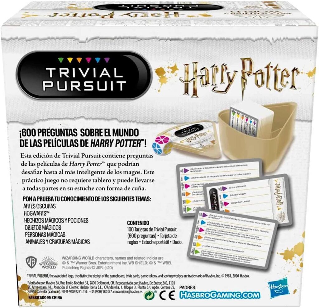 Trivial Pursuit: Edición Harry Potter juego de mesa