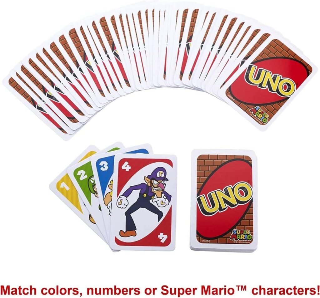 UNO Super Mario juego de cartas