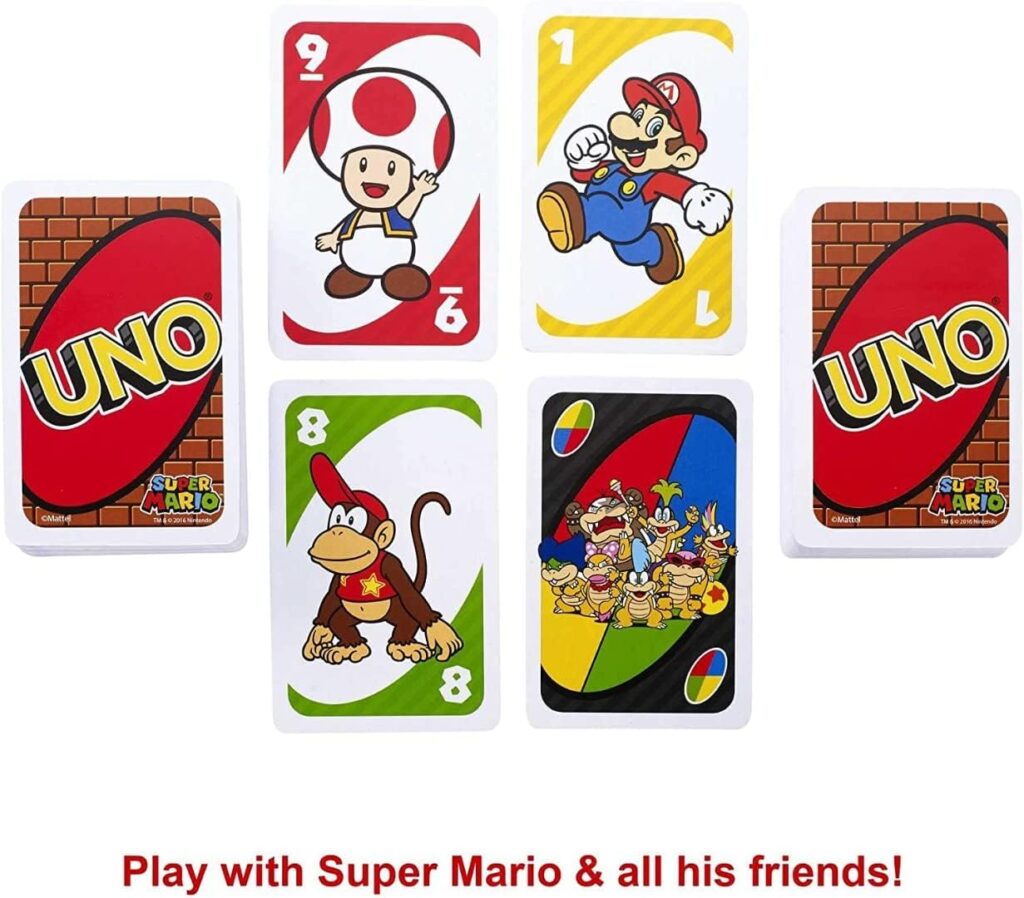 UNO Super Mario juego de cartas