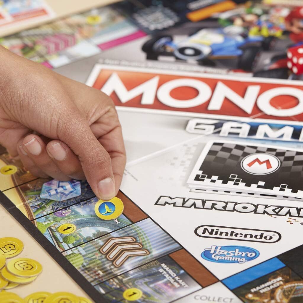 Monopoly Gamer Mario Kart juego de mesa