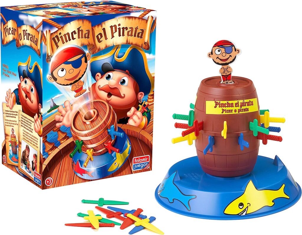 Pincha el Pirata juego de mesa